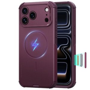 ESR CYBER TOUGH MagSafe iPhone 17 Pro Max / 18 Pro Max TAMSIAI BORDO SPALVOS