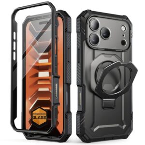 SupCase GRIP Pro MAG MagSafe iPhone 17 Pro / 18 Pro JUODAS