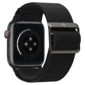 Spigen FIT LITE APPLE WATCH 8 / 9 / 10 / 11 / 12 / SE (40 / 41 / 42 MM) JUODAS - Image 2