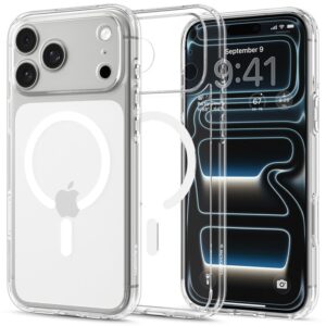 Spigen Ultra Hybrid MagSafe iPhone 17 Pro Max / 18 Pro Max SKAIDRUS/BALTAS