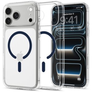 Spigen Ultra Hybrid MagSafe iPhone 17 Pro Max / 18 Pro Max SKAIDRUS/TAMSIAI MĖLYNAS