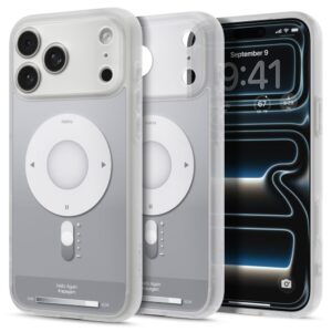 Spigen Ultra Hybrid MagSafe iPhone 17 Pro Max / 18 Pro Max KLASIKINIS SIDABRINIS