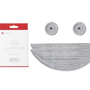 Vacuum Cleaner Accessory|ROBOROCK|Mop Cloth Set|For Saros 10|8.02.0400