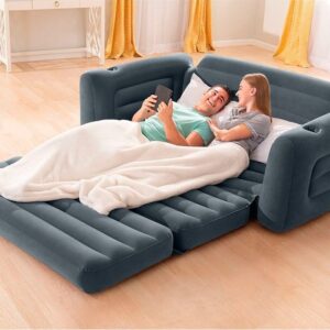 Pripučiama sofa-lova „2-in-1“ – išlankstomas oro čiužinys INTEX 66552NP - Image 2