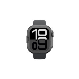 AmazingThing Titan Pro metalinis dėklas Apple Watch 11 46mm aliuminis – juodas - Image 2