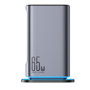Joyroom JR-TCM02 GaN 65W įkroviklis įkrovimo stotelė 4xUSB-C 2xUSB-A UK kištukas - pilkas - Image 3