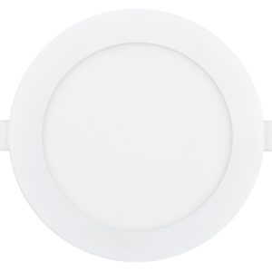 Įmontuojamas LED šviestuvas MOLLY, 230Vac, 12W, 1200lm, CCT (3K/4K/6K), apvalus, baltas, D 145mm