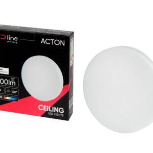 LED šviestuvas, paviršinis, ACTON 18W 1900lm 3000K IP54 apvalus