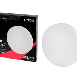 LED šviestuvas, paviršinis, ACTON 24W 2600lm 4000K IP54 apvalus