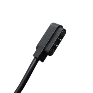 HUL-01 Magnetinis įkroviklis 2-pin 2.8mm, skirtas 60cm išmaniesiems laikrodžiams – Juodas - Image 2