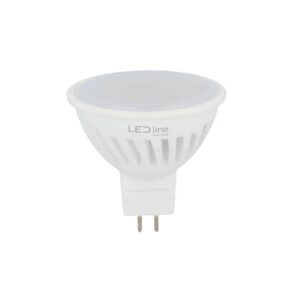 Lemputė LED MR16 (GU5.3) 12V 5W 600lm šiltai balta, 2700K