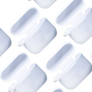 3mk silikoninis AirPods dėklas, skirtas AirPods Pro 3 – baltas - Image 7