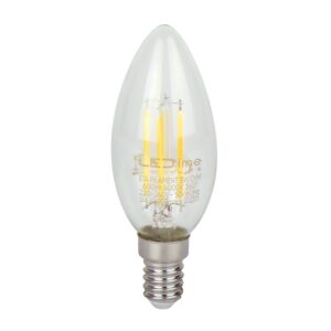 LED lemputė E14 C35 230V 5W 600lm, neutraliai balta 4000K, pritemdoma, LED line LITE