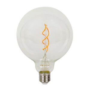 LED lemputė E27 G125 230V 4W 230lm, gintarinė balta 1800K, RETRO VINTAGE, pritemdoma, LED line PRIME - Image 1