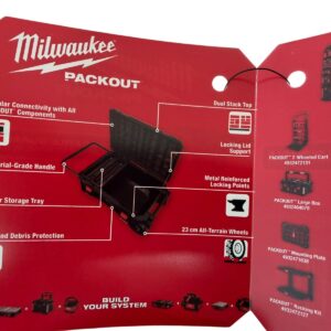 MILWAUKEE PACKOUT mobilioji dėžė - Image 5