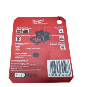 MILWAUKEE PACKOUT DĖŽĖ 3 STALČIAI - Image 2