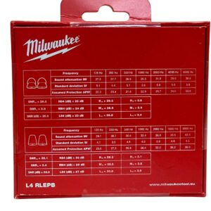 MILWAUKEE L4RLEPB-301 AUSŲ KIŠTUKAI SU BLUETOOTH, ĮKRAUNAMI PER USB - Image 5