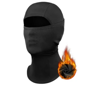 Qunature 13230023010 slidinėjimo balaklava dviračiui motociklui balaklava dydis M - juoda