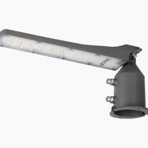 Gatvės šviestuvas LED 230V 30W 3 000lm, 140° x 70° 4000K, pilkas, FLAMINGO, IP65, IK08
