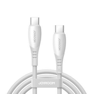 Joyroom S-A59 Vibrant Series 60W USB-C - USB-C laidas 1.2m - Baltas