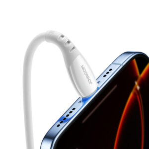 Joyroom S-A59 Vibrant Series 60W USB-C - USB-C laidas 1.2m - Baltas - Image 6