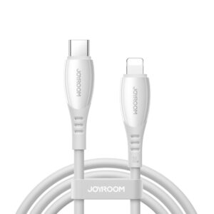 Joyroom S-A59 Vibrant Series 30W USB-C – Lightning laidas 1.2m – baltas