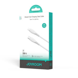 Joyroom S-A59 Vibrant Series 30W USB-C – Lightning laidas 1.2m – baltas - Image 7