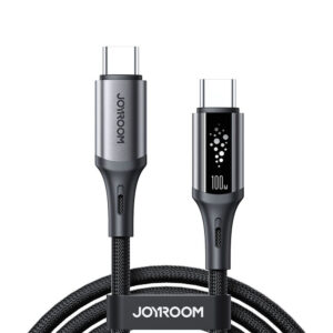 Joyroom S-A60 StarTalk 100W USB-C – USB-C laidas 1.2m – Juodas