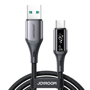 Joyroom S-A60 StarTalk 3A USB-A – USB-C laidas 1.2m – juodas
