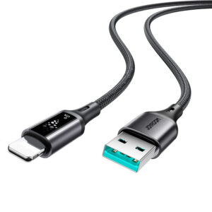 Joyroom S-A60 StarTalk 3A USB-A – Lightning laidas 1.2m – juodas - Image 2