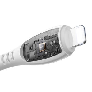 Joyroom S-A59 Vibrant Series 3A USB-A – Lightning laidas 1.2m – baltas - Image 3