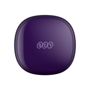 QCY T13X įstatomos į ausis ausinės su ENC IPX5 Bluetooth 5.3 – Violetinės - Image 3