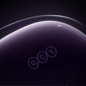 QCY T13X įstatomos į ausis ausinės su ENC IPX5 Bluetooth 5.3 – Violetinės - Image 6