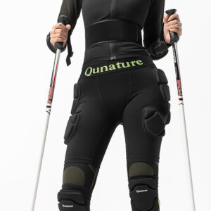 Qunature slidinėjimo klubų apsaugos – Advanced XL slidėms, snieglentėms, pačiūžoms – Juodos - Image 2