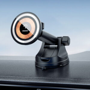 Dudao F12MAX+ automobilinis laikiklis su 15W belaidžiu įkrovikliu, suderinamas su Magsafe - Juodas - Image 4