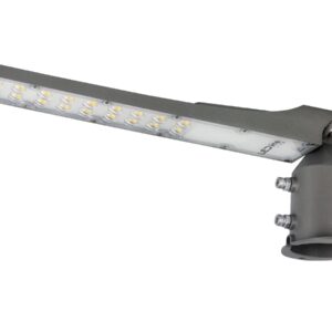 Gatvės šviestuvas su foto rėle LED 230V 50W 5 000lm, 140° x 70° 4000K, pilkas, FLAMINGO, IP65, IK08