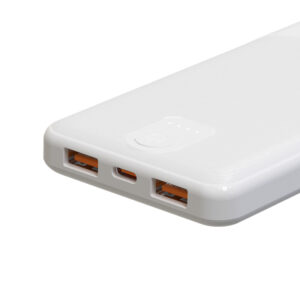 Išorinė baterija Wozinsky Wpower WPBBK-3 10000 mAh 10W 2x USB-A 2A - balta - Image 4