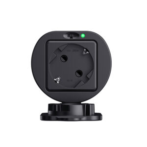 V2L Type 2 adapteris – Schuko 3500W su galios ekranu ir dėklu – juodas - Image 3