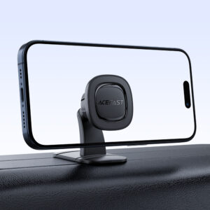 Acefast D51 magnetinis automobilinis telefono laikiklis prietaisų skydeliui – juodas - Image 6