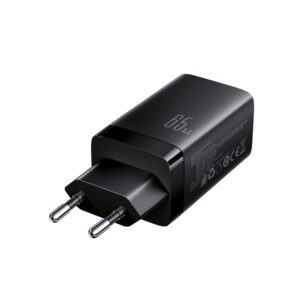 Joyroom JR-TG10 65W GaN 2x USB-C + USB-A sieninis įkroviklis su 100W USB-C – USB-C 1,2 m laidu – juodas - Image 7