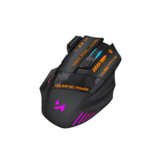 Wozinsky WMGB-1179 belaidė optinė žaidimų pelė su įkraunama baterija, 3200 DPI ir foniniu apšvietimu – juoda - Image 4