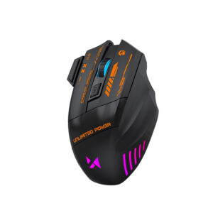 Wozinsky WMGB-1179 belaidė optinė žaidimų pelė su įkraunama baterija, 3200 DPI ir foniniu apšvietimu – juoda - Image 9