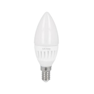 LED lemputė E14 230V 7W 3000K šiltai balta 1000lm C37