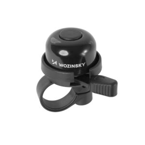 Wozinsky WDR-S2 dviračio skambutis aliuminiams mechaniniams dviračiams - Juodas - Image 3