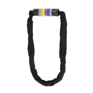 Wozinsky WZR-K1 grandininė dviračio spyna su kodu, 100 cm – juoda - Image 2