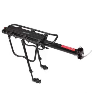 Wozinsky dviračių bagažinė 22-27" dviračiams, reguliuojama iki 50 kg - juoda - Image 2
