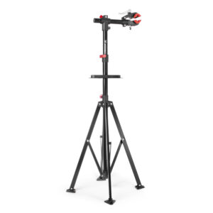 Wozinsky WQX-180 dviračių remonto stovas 24-29" dviračiams su 360° besisukančia svirtimi - juodas