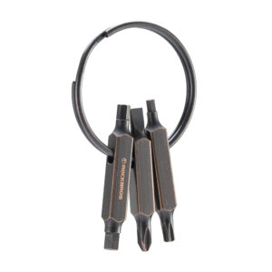 Rockbros VK-ARCO3 ROAD TO SKY 6-in-1 daugiafunkcis įrankis-raktų pakabukas - Rudas - Image 2