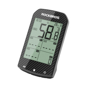 Rockbros M1Pro Bluetooth GPS dviračio kompiuteris IPX6 – Juodas - Image 2