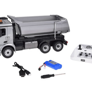 Mercedes Arocs METAL valdomas savivartis EE judanti puspriekabė 1:20 RC0667 - Image 2
